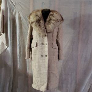 Vintage Einbender's tan tweed 1960's coat 16